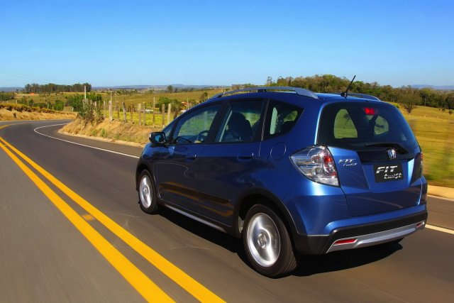 Honda Jazz го играе кросоувър в Бразилия