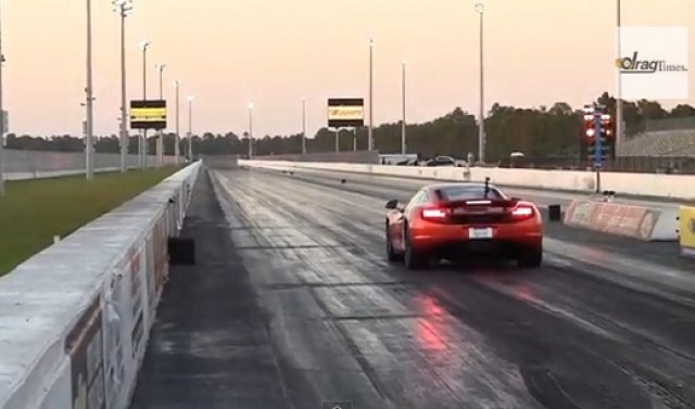 McLaren MP4-12C закова 10.55 сек. на 1/4 миля