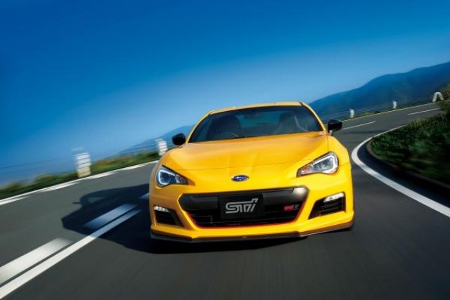 Subaru представи версия STI на купето BRZ