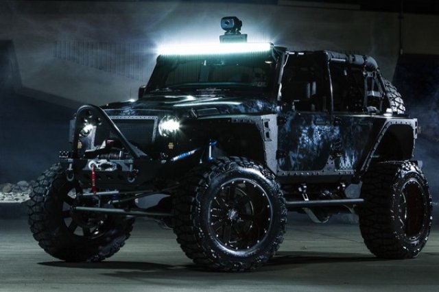 В Далас показаха Jeep Wrangler за спецчастите