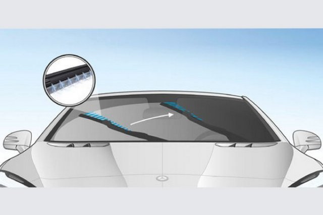 Mercedes готви революция при почистването на стъклата