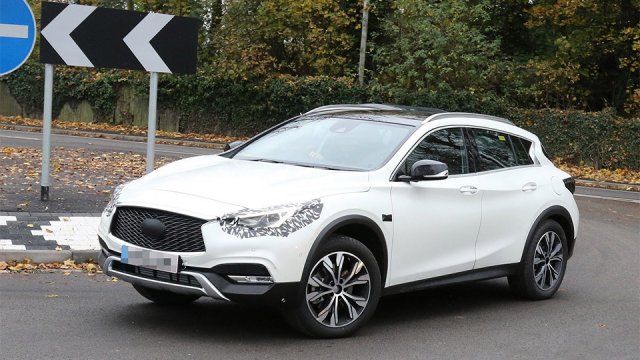 Малкият SUV на Infiniti без камуфлаж