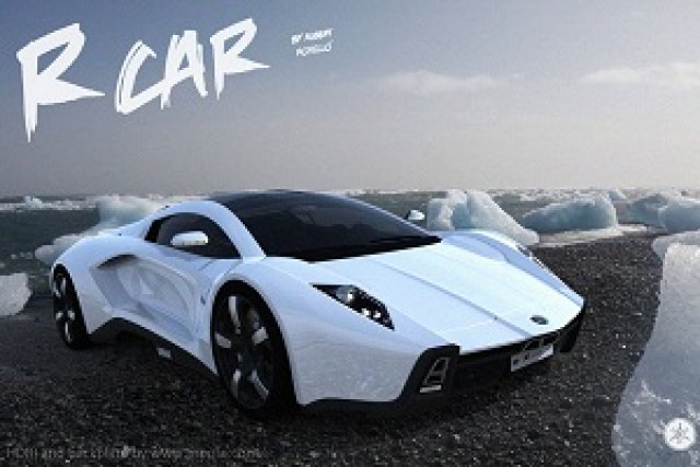 Суперкола с душа на супермотоциклет