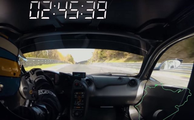 McLaren P1 унищожи рекорда на