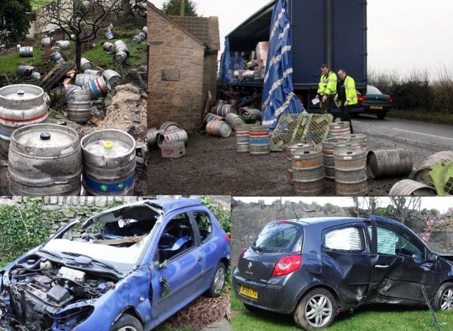 5 катастрофи за 12 часа в двора на британец