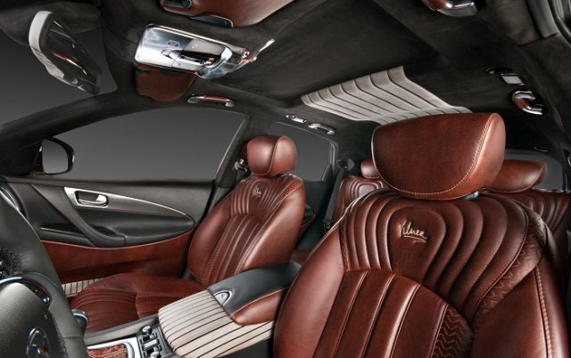 Infiniti EX37 с български интериор