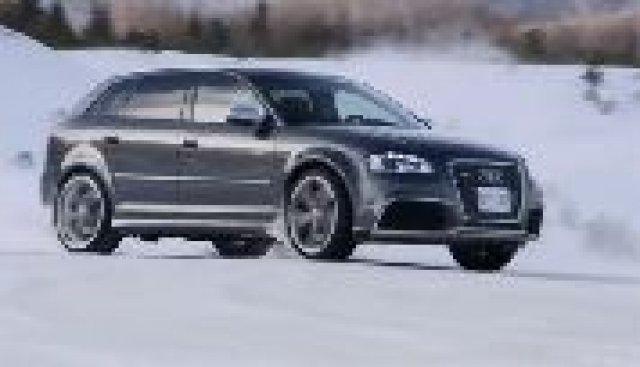Audi RS3 обича зимата