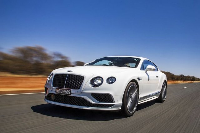 Bentley Continental GT Speed разви 331 км/ч