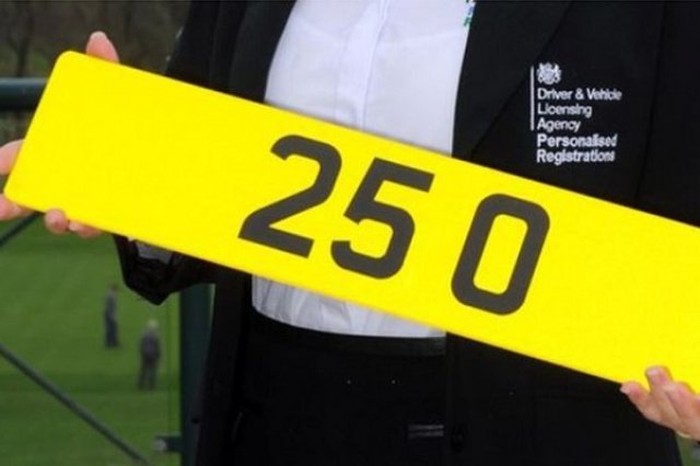 Британец плати 810 000 долара за регистрационен номер