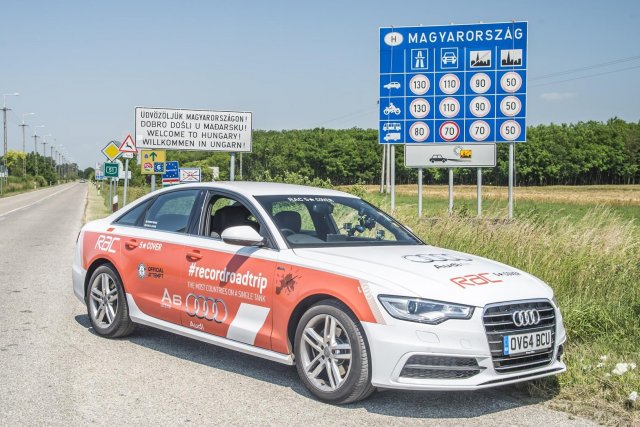 Audi A6 постави рекорд по икономичност