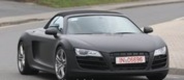 Неофициални снимки на Audi R8 Spider