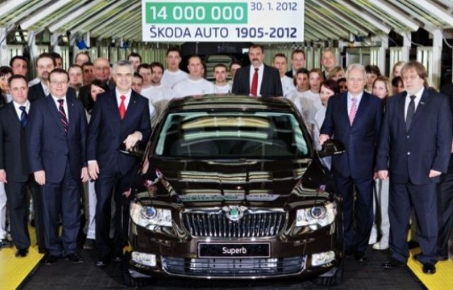 14 милионната Skoda