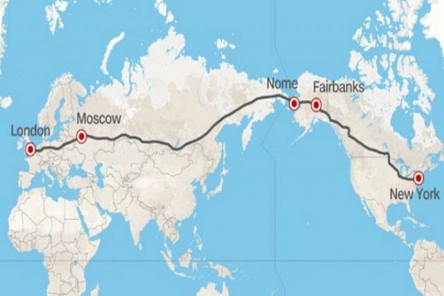 Магистрала може да свърже Ню Йорк, Москва и Лондон