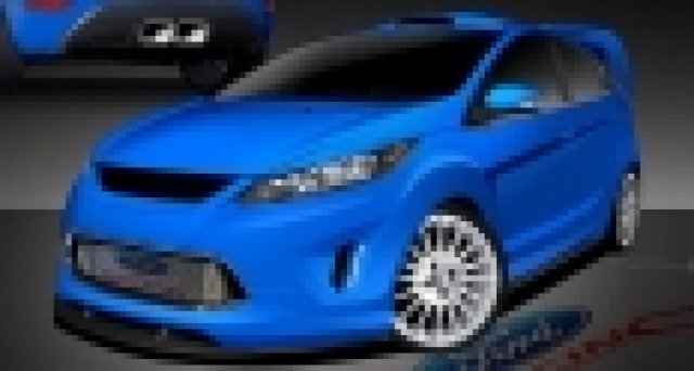 Ford Fiesta на изложението SEMA