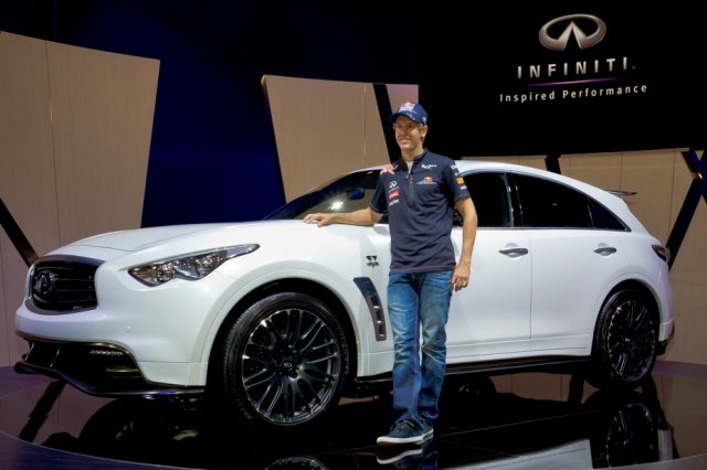 Infiniti FX Sebastian Vettel излиза на пазара