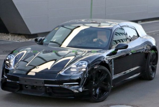 Porsche тества и електрическо комби