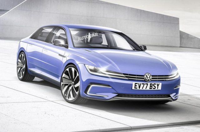 Новият VW Phaeton ще бъде електрически