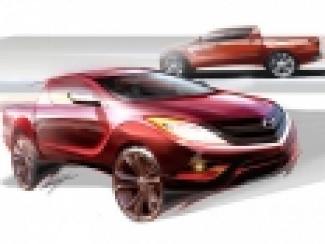 Първа рисунка на новото поколение на Mazda BT-50