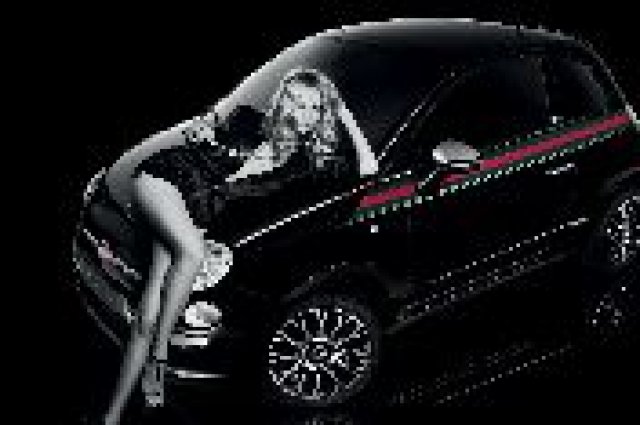 Nataly Poly и Fiat 500 by Gucci