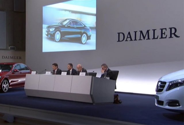 Mercedes-Benz случайно показа купето S-Class