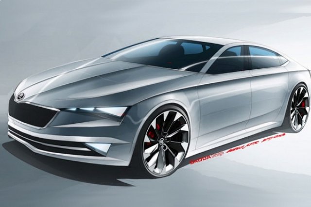 Skoda загатна за бъдещо купе с 5 врати