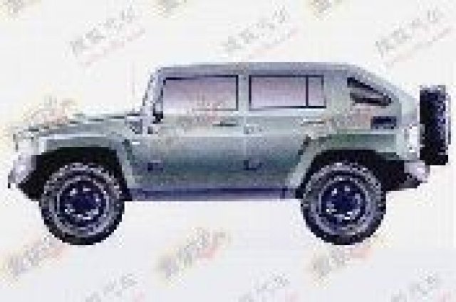 Първи образи от „китайския Hummer