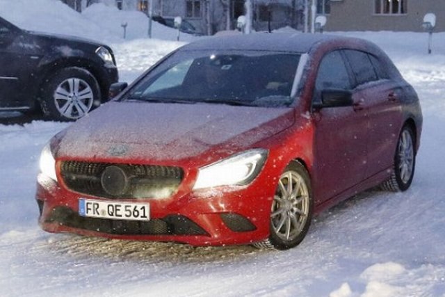 Mercedes-Benz тества комбито CLA