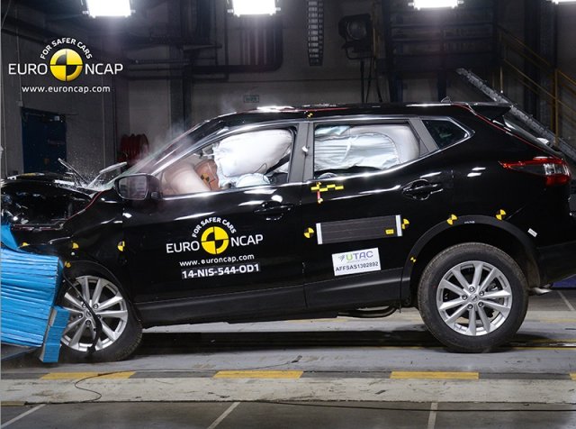 Новият Qashqai с отличен от EuroNCAP