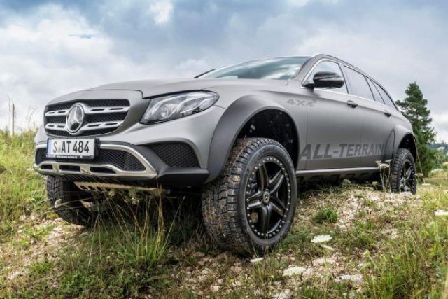 Mercedes превърна Е-Class в брутален всъдеход