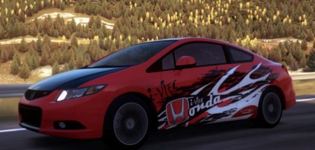 Honda дава живот на виртуален модел
