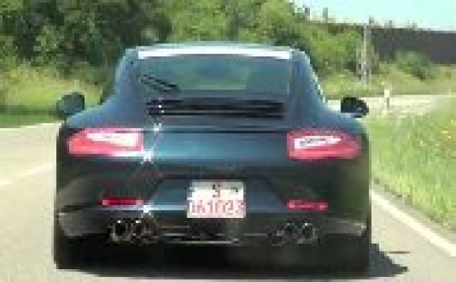 Видео - Porsche 911 (991) без камуфлаж!