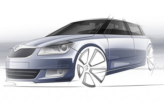 Новата Skoda Fabia ще видим през есента 