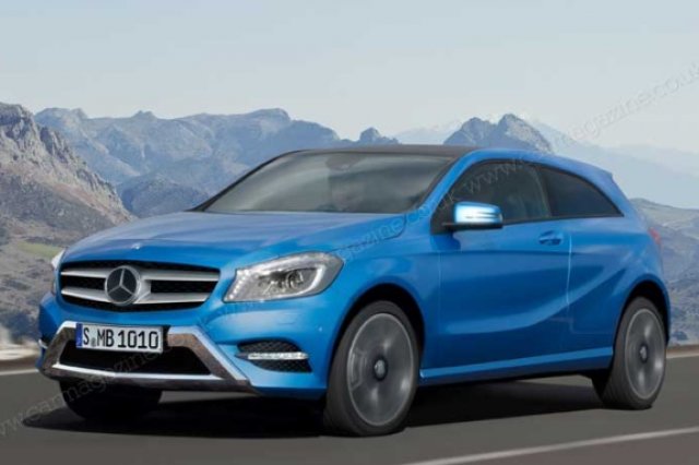 Как ще изглежда най-малкият кросовър на Mercedes-Benz?