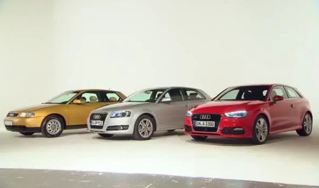 Еволюцията на Audi A3
