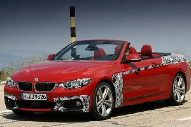 BMW 4-Series блесна и без покрив