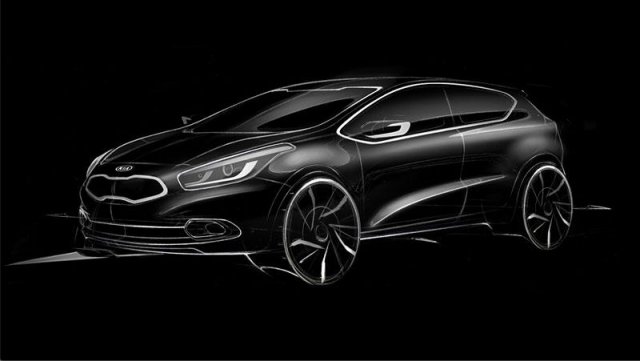 Първи изображения на купето Kia Cee'd