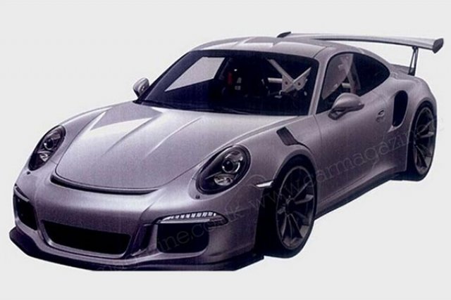 Първи снимки на новото Porsche 911 GT3 RS