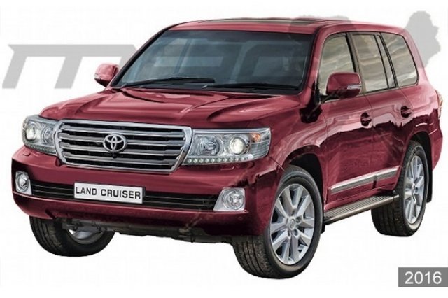 Първа снимка на обновената Toyota Land Cruiser