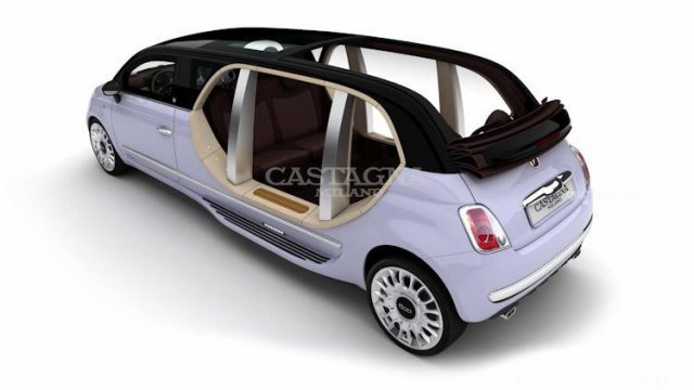 Направиха лимузина и от Fiat 500