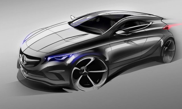 Mercedes-Benz нарисува новата A-class