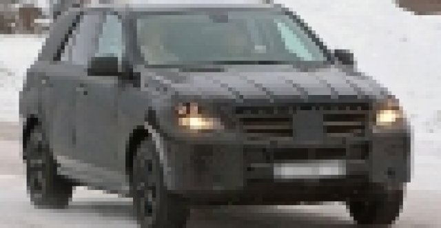 В Mercedes вече тестват новото поколение на ML