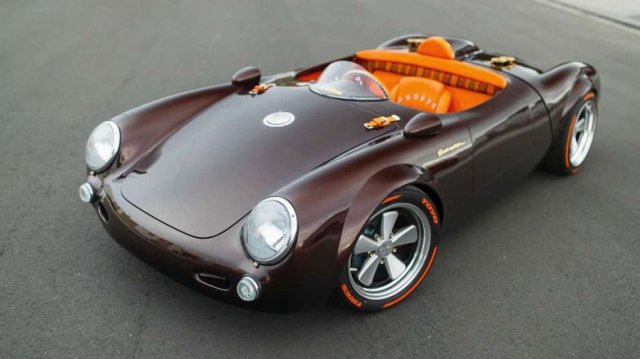 Porsche 550 Spyder получи златен двигател