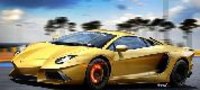 Компютърен образ на Lamborghini Aventador