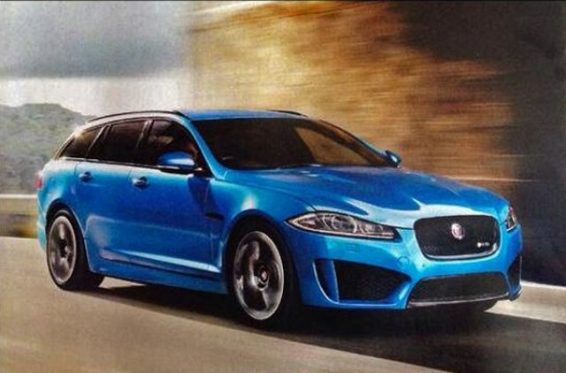 Това е напомпаното комби на Jaguar