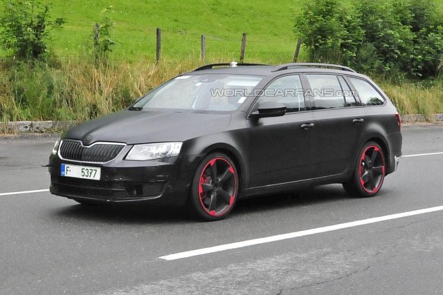 Skoda тества Octavia RS с 280 к.с.