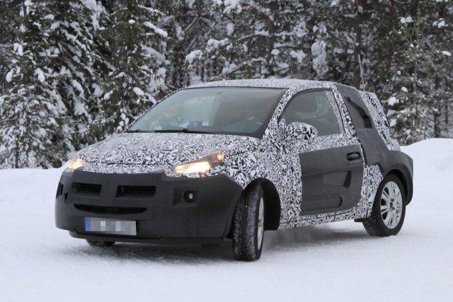 Opel тества Junior на студено