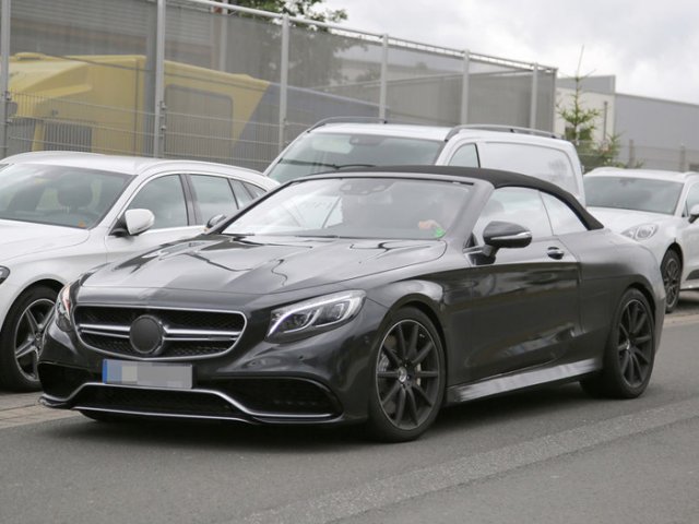 Mercedes-Benz S63 AMG Cabriolet се раздели с маскировката