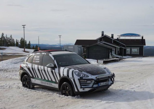 Porsche Cayenne с нов световен рекорд