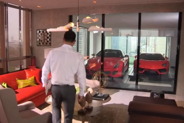 Гараж за богаташи