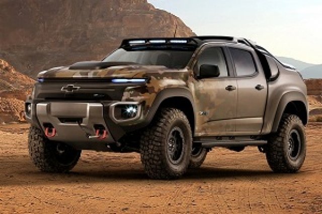 Chevrolet показа водороден Colorado ZH2